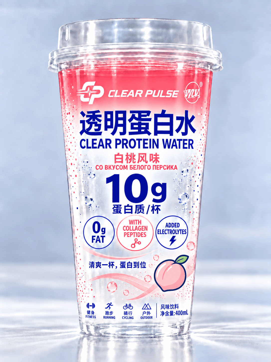 Clear Protein Water