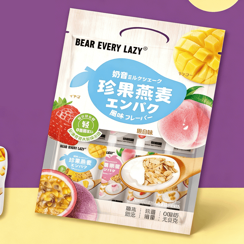 480g Oat Fruit Jelly Pouches