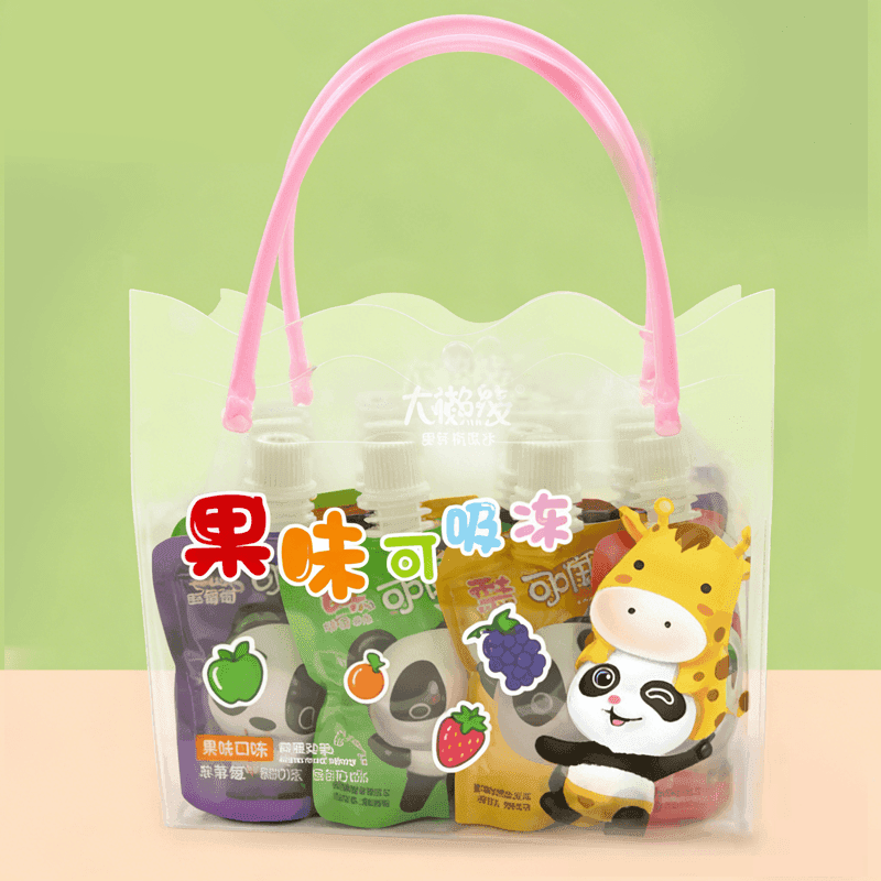 480g Fruit-Flavoured Squeezable Jelly (with Handle)