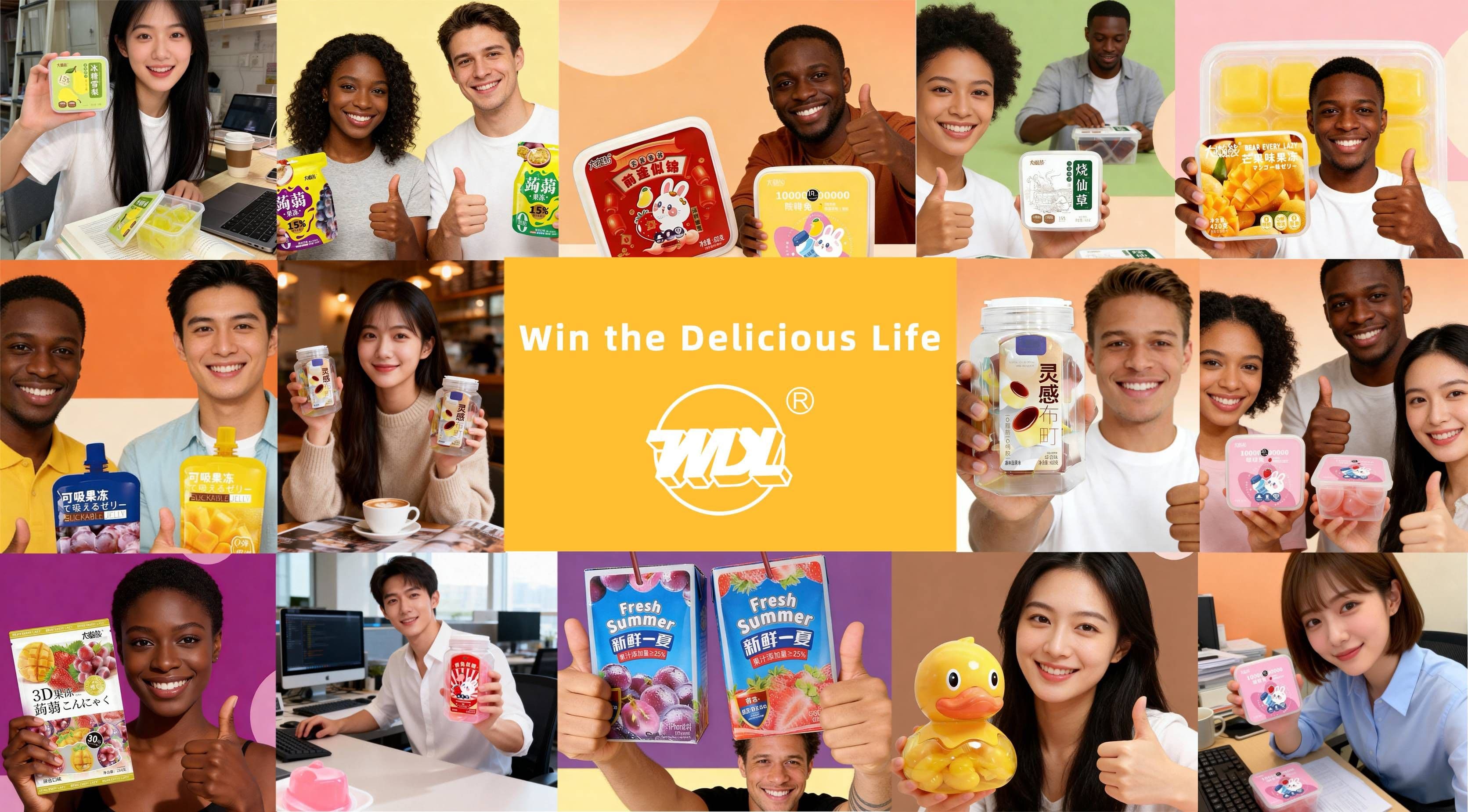 Victory Foods global client distribution and export markets map