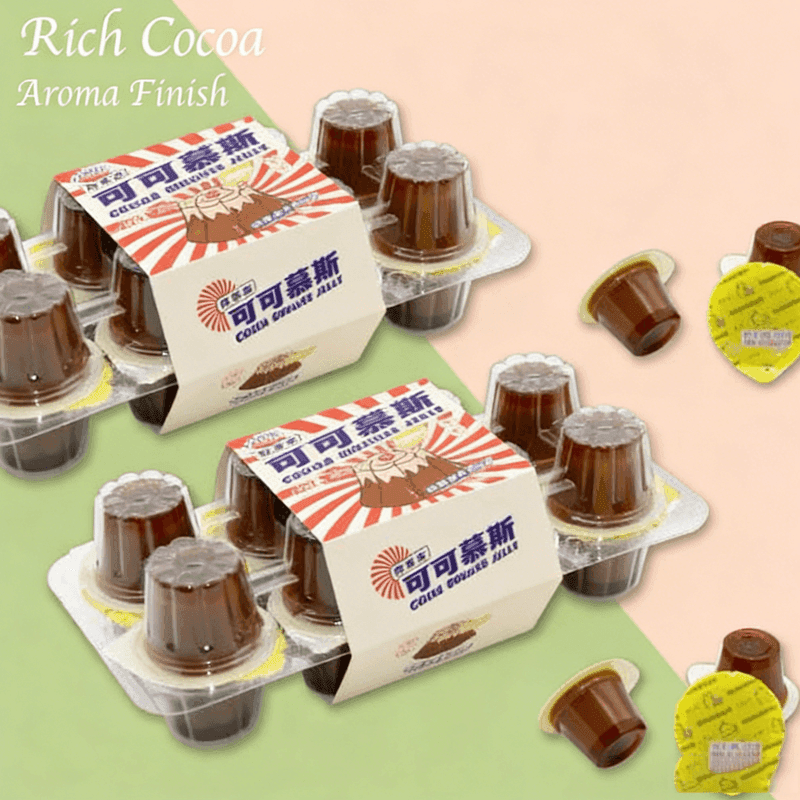 200g/400g Duo-Layer Cocoa Mousse Jelly