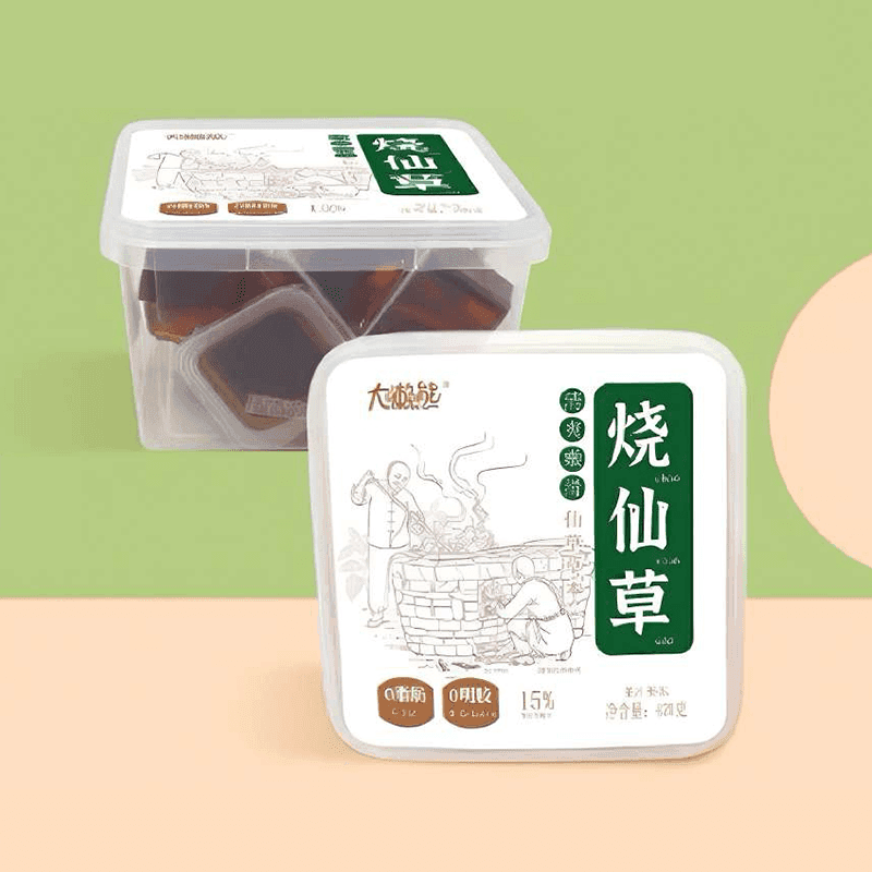 420g Cube Pot Juice Jelly