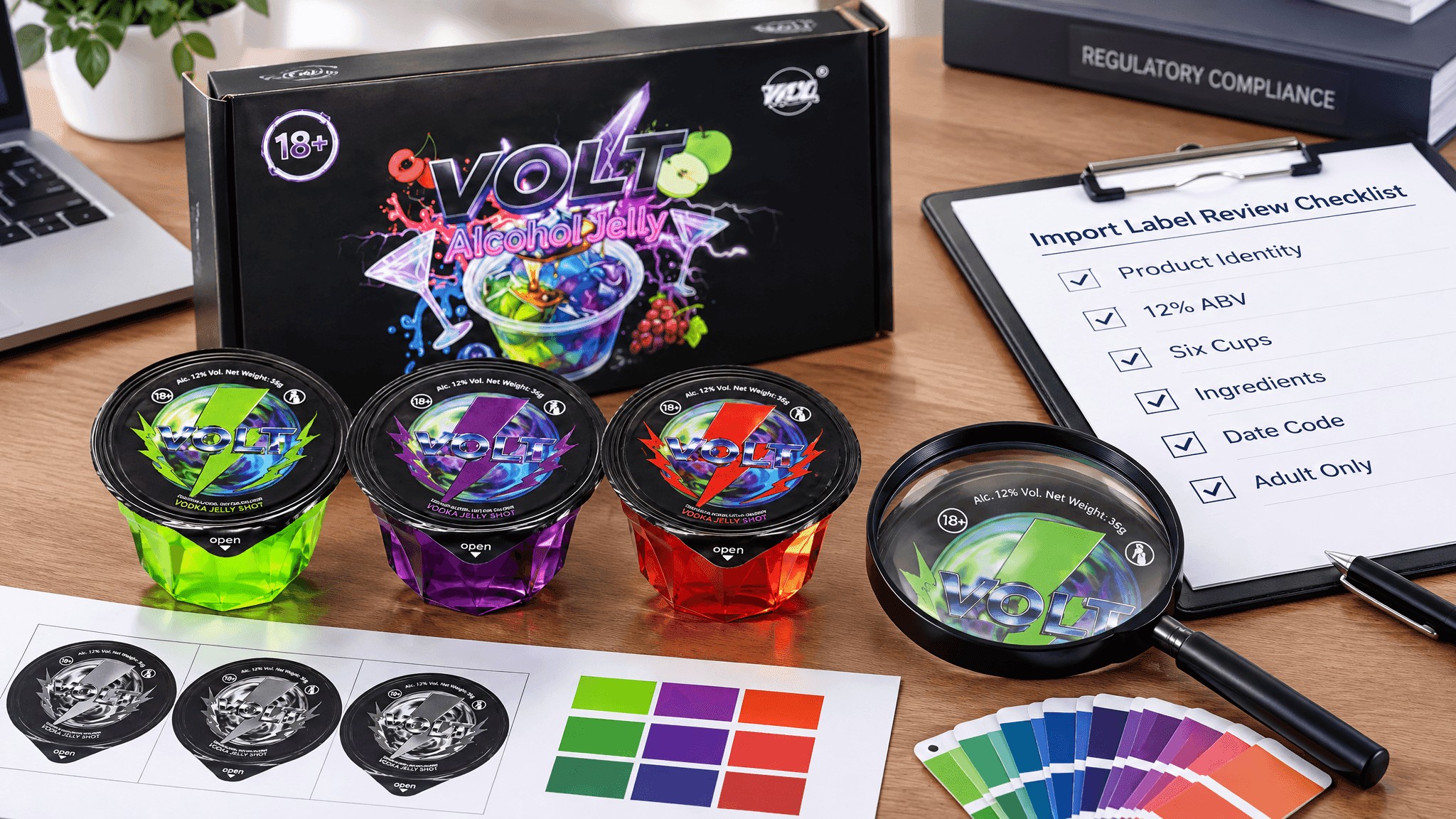 How to Read a VOLT Adult Jelly Confectionery Label Before Import