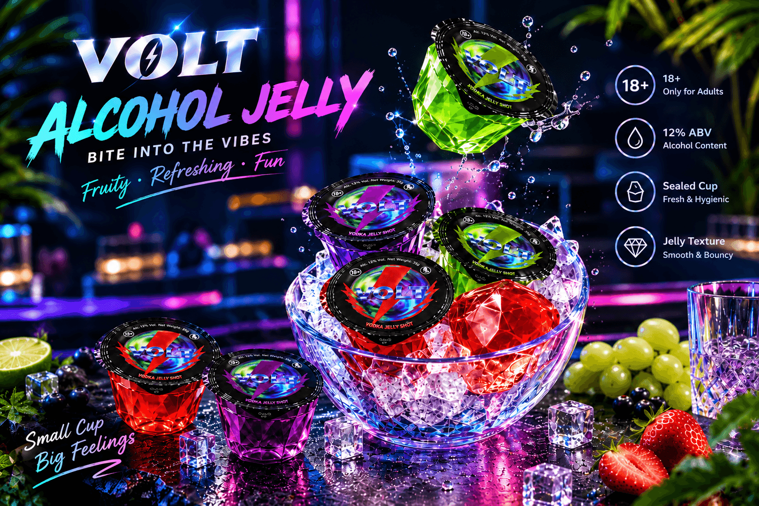 How to Photograph VOLT Adult Jelly Confectionery for Adult Audiences