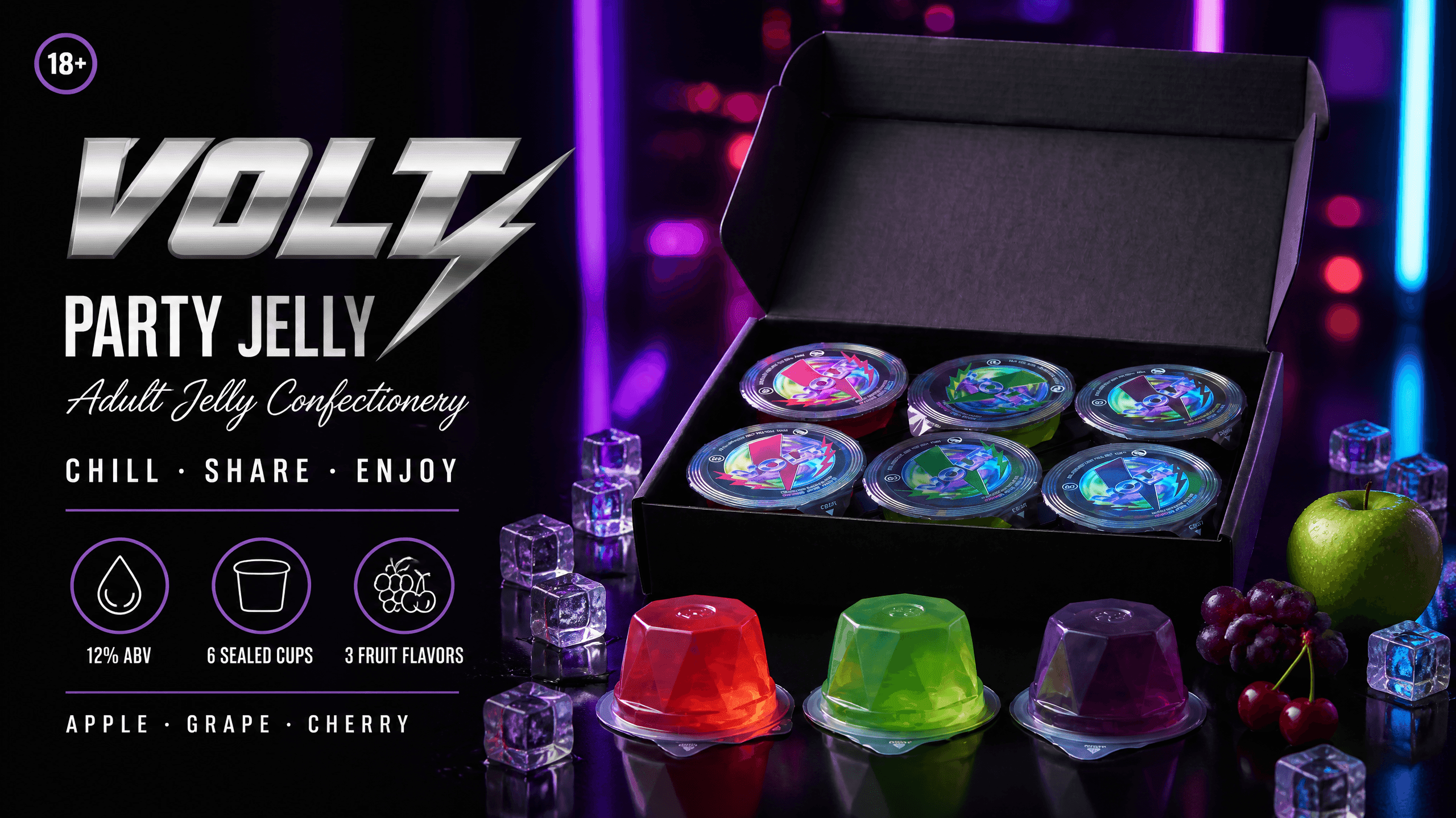 What Is VOLT Adult Jelly Confectionery A Buyer Guide to the Six Cup Format