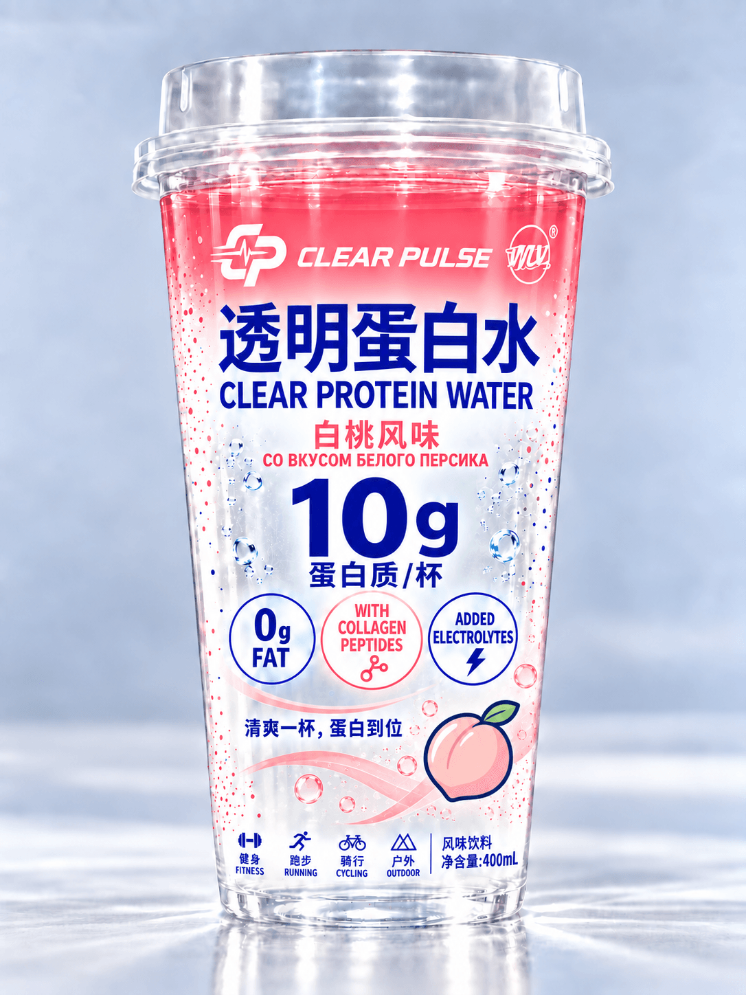 Clear Protein Water